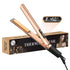 Flat Iron Hair Straightener, Hair Straighteners for Women, Ionic Curling Iron, Gold