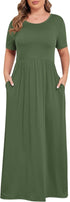 Women’s Plus Size Maxi Dresses – Trendy, Chic, All-Day Comfort