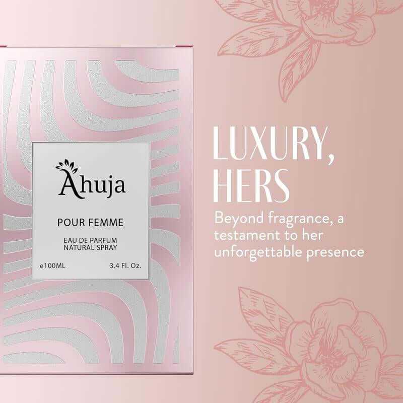 Ahuja Pour Femme 3.4Oz EDP Spray for Women