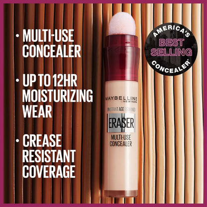 Maybelline Instant Age Rewind Multi-Use Dark Circles Concealer Medium to Full Coverage - 0.2 Fl Oz