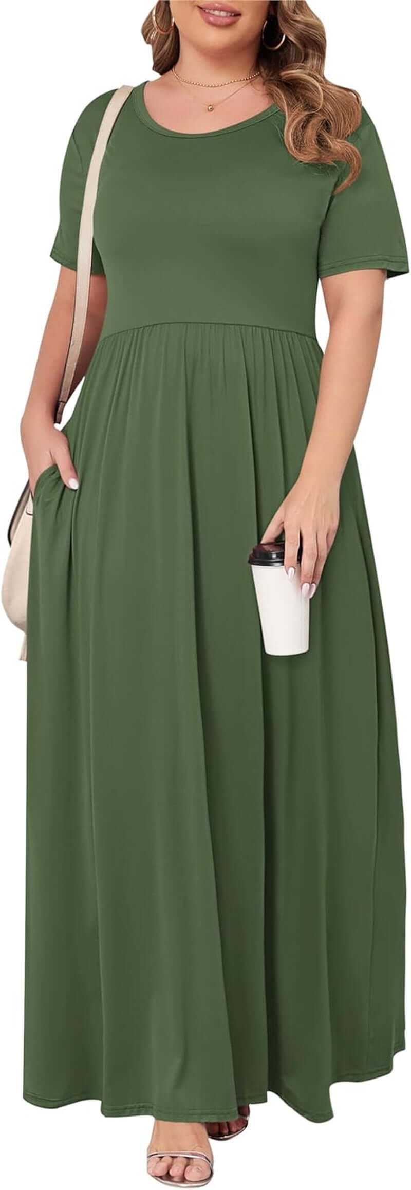 Women’s Plus Size Maxi Dresses – Trendy, Chic, All-Day Comfort