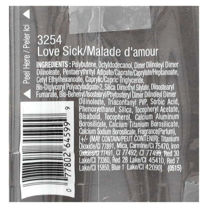 Black Radiance Brilliant Effects, Lip Gloss, 3254 Love Sick, 0.23 Fl Oz (6.7 Ml)