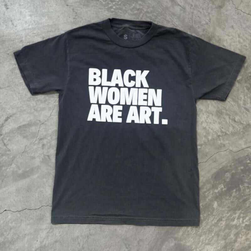Black Women Are Art Unisex Oversized T-Shirt