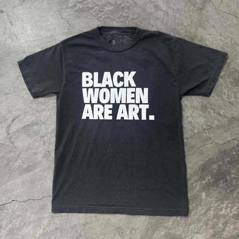 Black Women Are Art Unisex Oversized T-Shirt