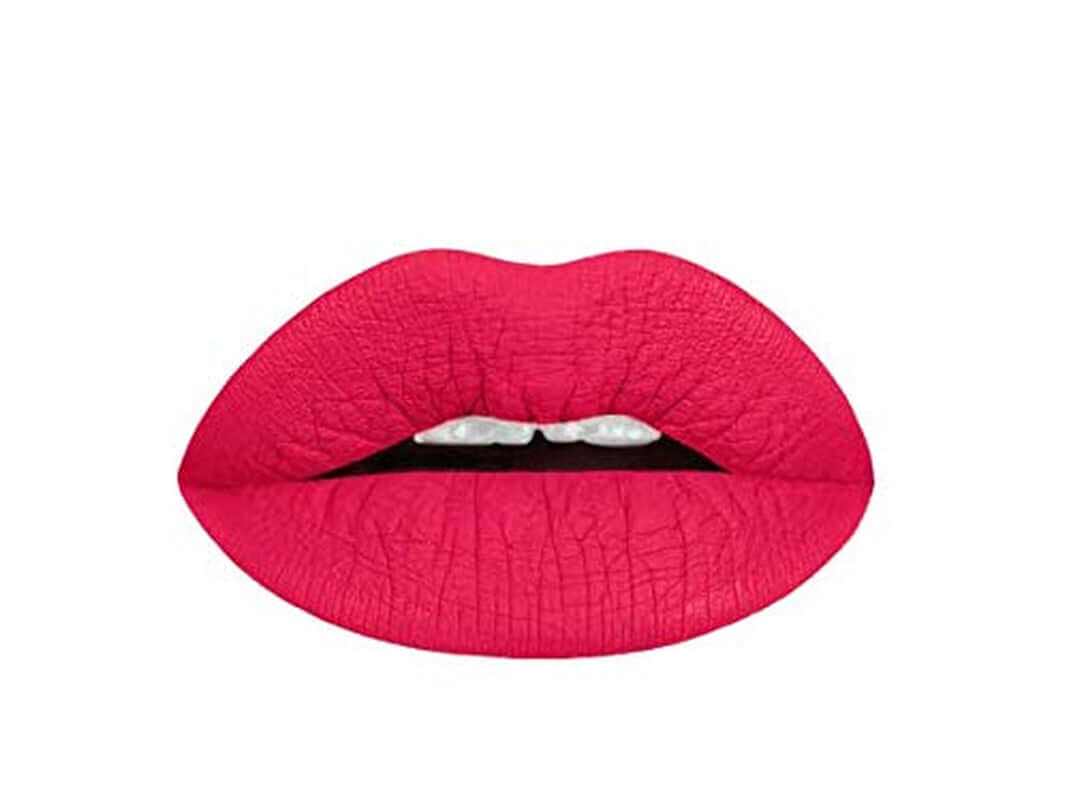 Magenta Red Matte Liquid Lipstick | Long-Lasting, Bright Lip Color for Women, Vegan, Waterproof, Gluten Free (Neon Red)