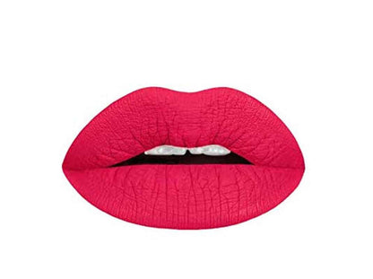 Magenta Red Matte Liquid Lipstick | Long-Lasting, Bright Lip Color for Women, Vegan, Waterproof, Gluten Free (Neon Red)