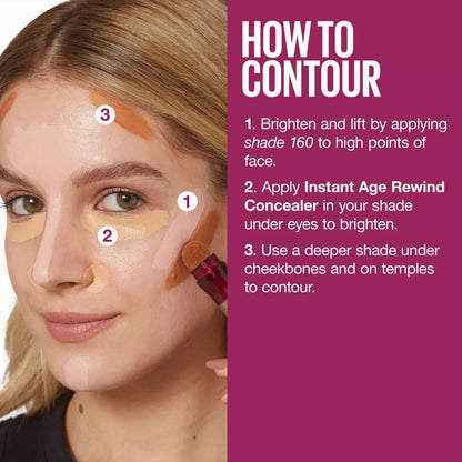 Maybelline Instant Age Rewind Multi-Use Dark Circles Concealer Medium to Full Coverage - 0.2 Fl Oz