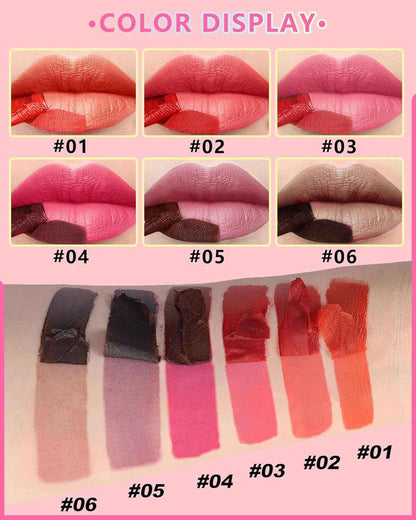 Peel off Lip Liner Stain Set, 2Pcs Waterproof Lip Tattoo Peel off Lip Tint Stain, Long Lasting Transfer-Proof Non Stick, Matte Finish High Pigmented Color Peel &amp; Reveal Lips Gloss Makeup for Women-3,4