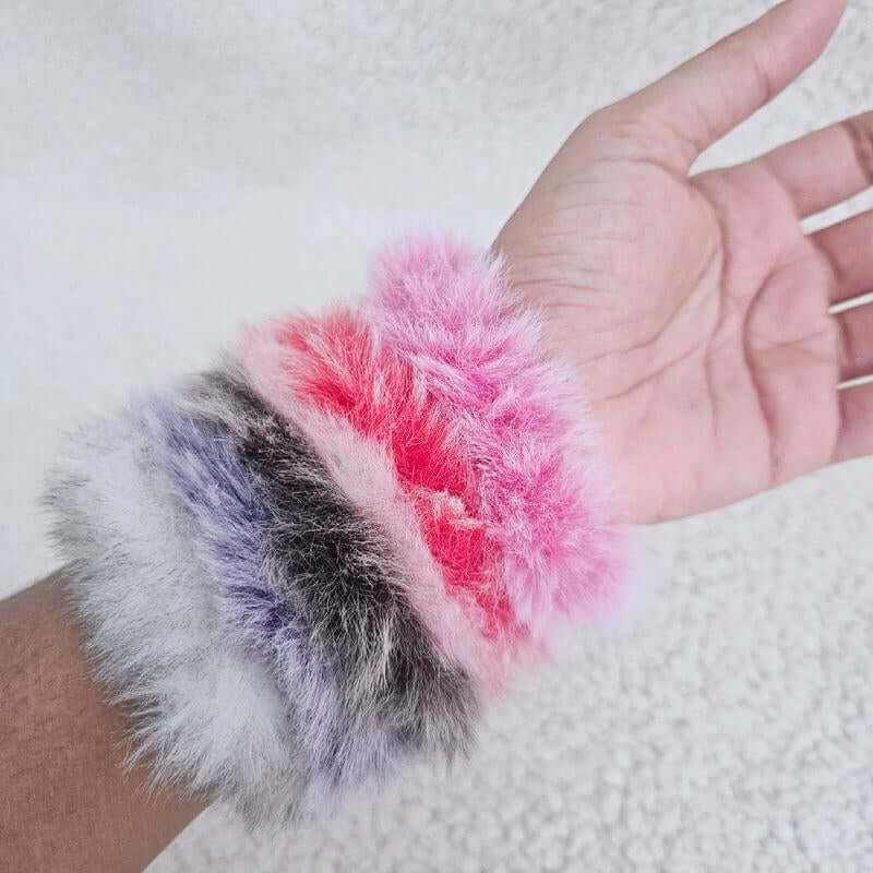 Hair Scrunchies Includes Satin Silk Velvet