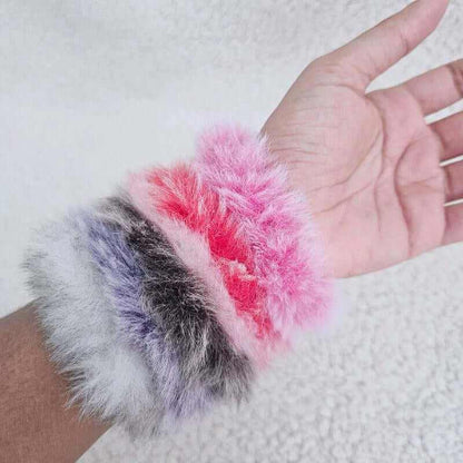 Hair Scrunchies Includes Satin Silk Velvet