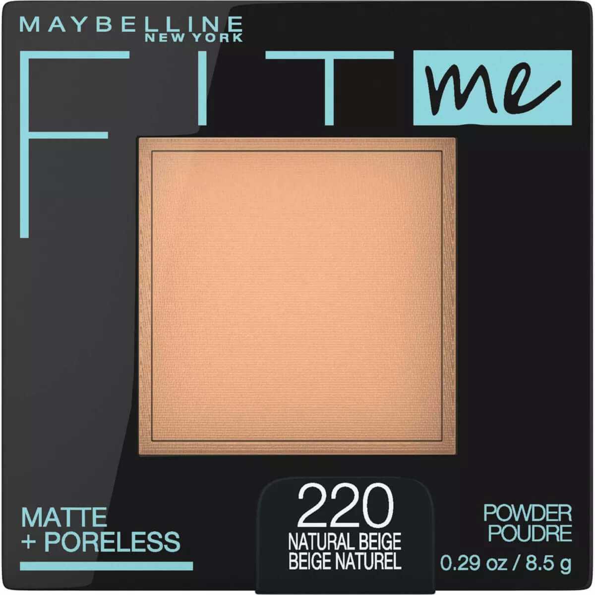 Maybelline Fit Me Matte + Poreless Pressed Face Powder Makeup - 0.29Oz