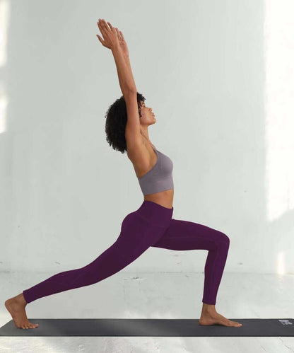 High Waisted Leggings for Women with 3 Pockets, Tummy Control Yoga Pants for Workout Yoga Casual