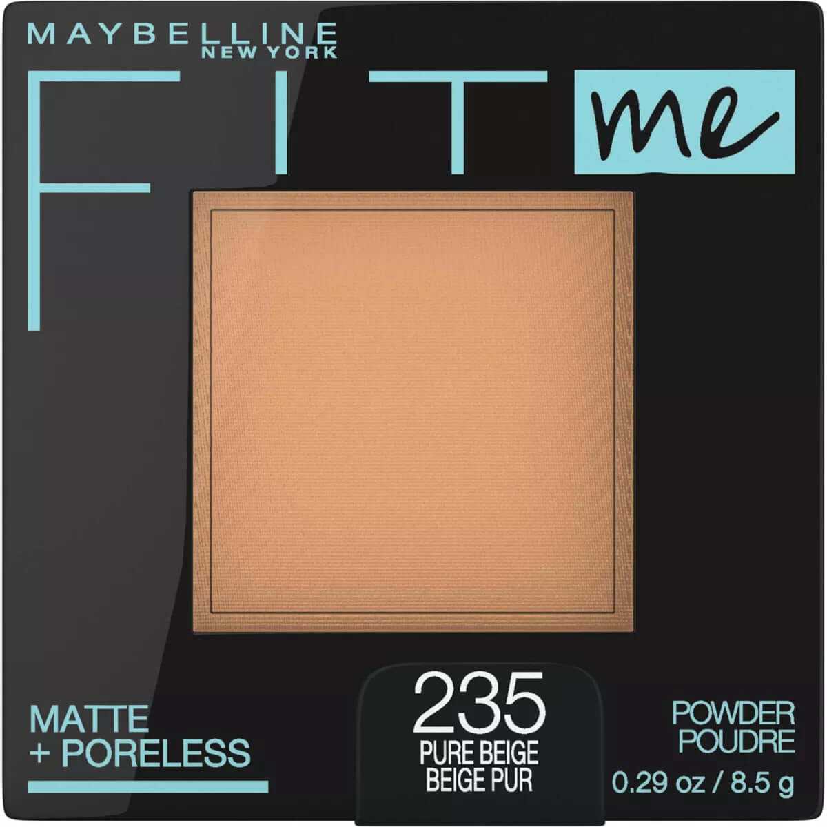 Maybelline Fit Me Matte + Poreless Pressed Face Powder Makeup - 0.29Oz