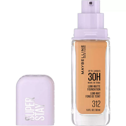 Maybelline Super Stay up to 30HR Wear Lumi-Matte Liquid Foundation - 1 Fl Oz