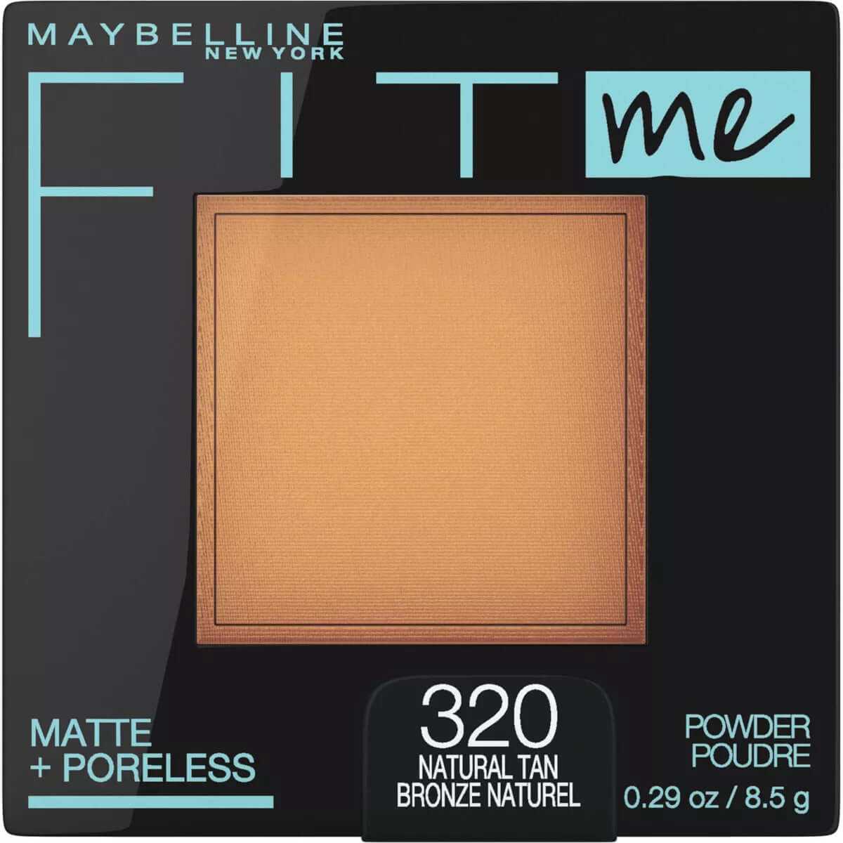 Maybelline Fit Me Matte + Poreless Pressed Face Powder Makeup - 0.29Oz