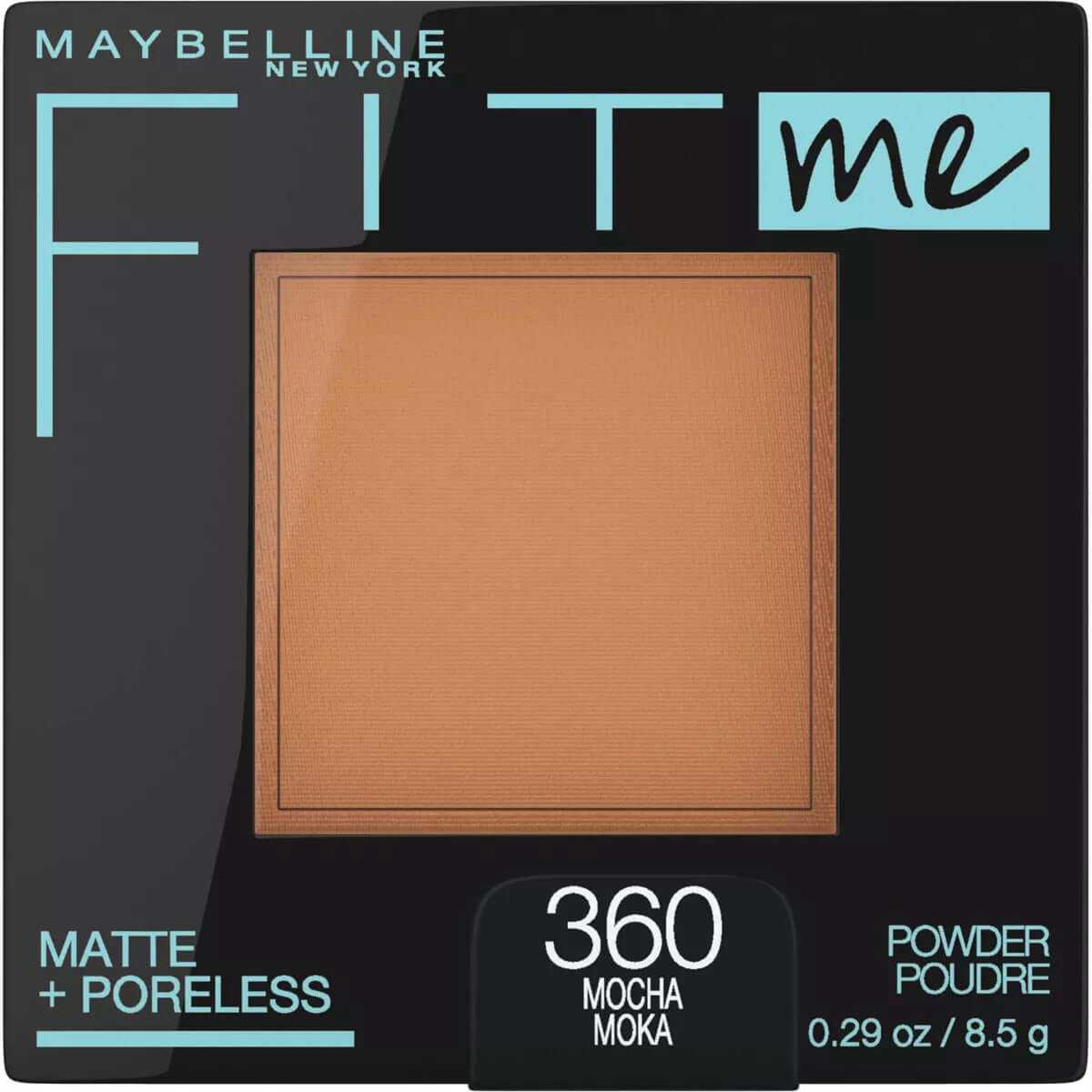 Maybelline Fit Me Matte + Poreless Pressed Face Powder Makeup - 0.29Oz