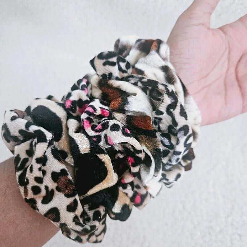 Hair Scrunchies Includes Satin Silk Velvet