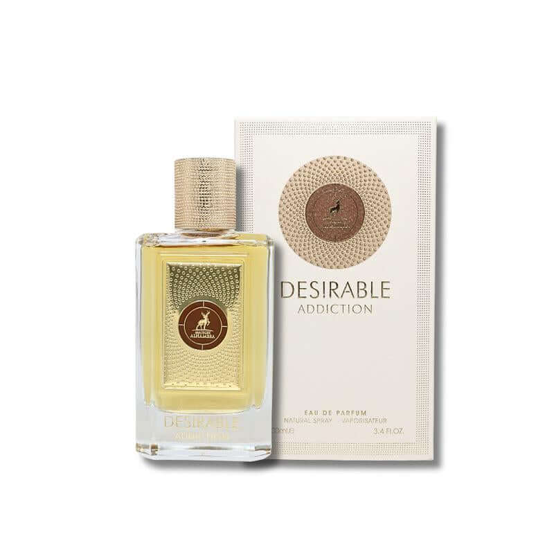 Maison Alhambra Desirable Addiction Eau De Parfum 3.4Fl.Oz for Women Elegant Packaging Unique Olfactory Experience Edp Fragrance Fragrances Cosmetics