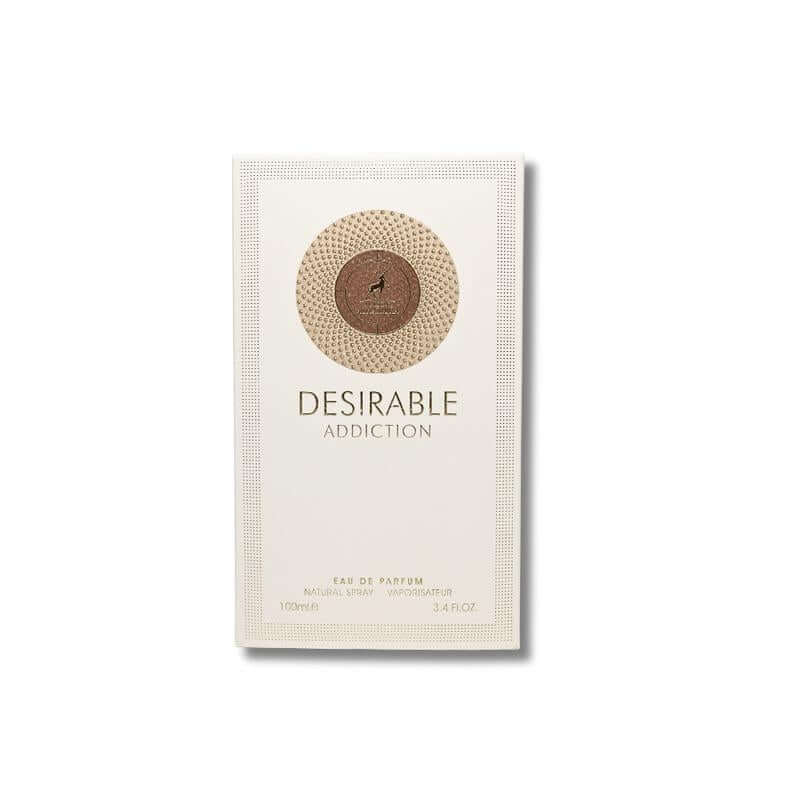 Maison Alhambra Desirable Addiction Eau De Parfum 3.4Fl.Oz for Women Elegant Packaging Unique Olfactory Experience Edp Fragrance Fragrances Cosmetics