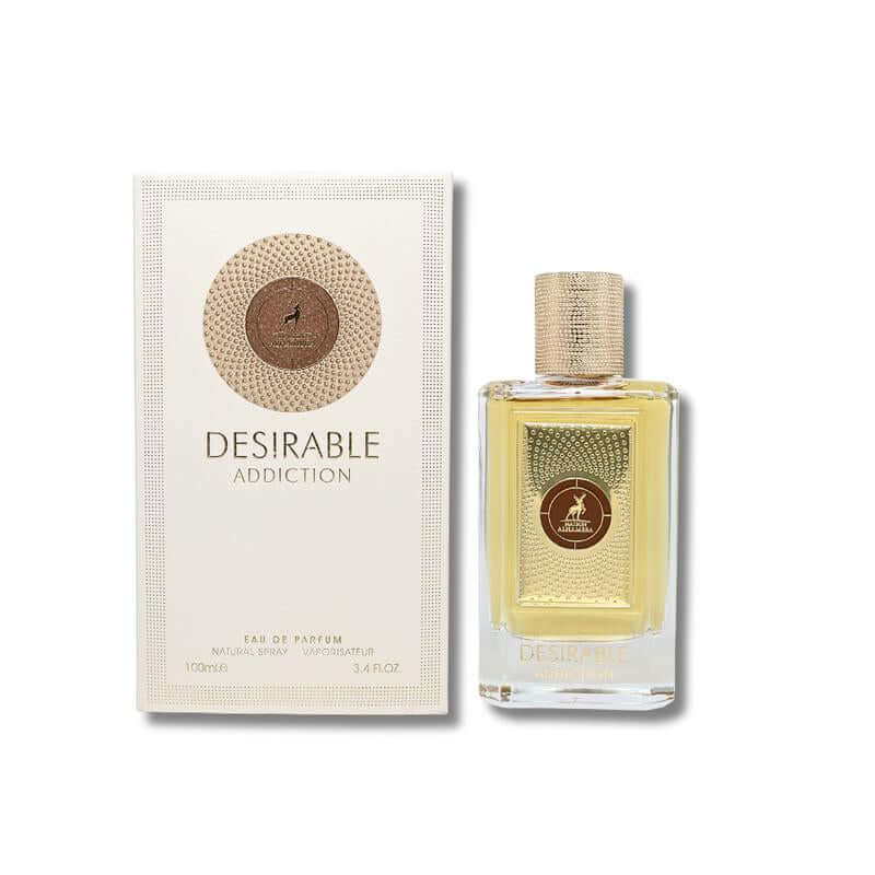 Maison Alhambra Desirable Addiction Eau De Parfum 3.4Fl.Oz for Women Elegant Packaging Unique Olfactory Experience Edp Fragrance Fragrances Cosmetics