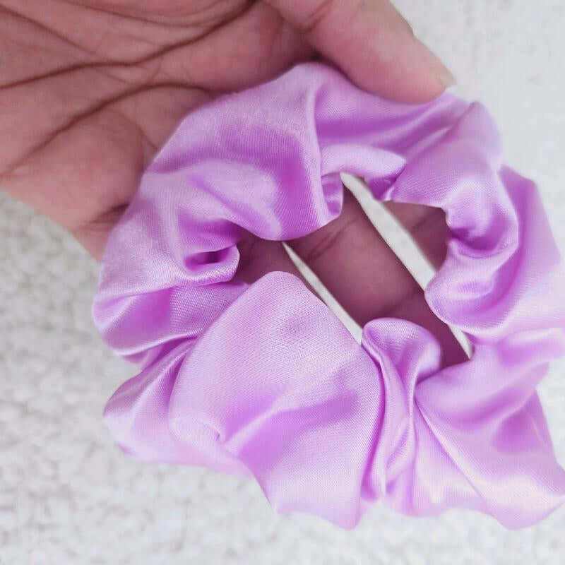 Hair Scrunchies Includes Satin Silk Velvet