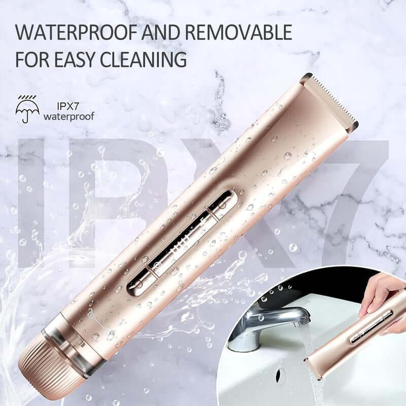 Electric Hair Removal Tool, 1 Box Rechargeable 2 in 1 Body &amp; Facial Hair Removal Dual Head, Waterproof Hair Removal Machine for Armpits and Legs